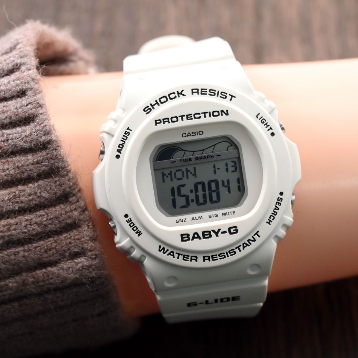 送料無料 CASIO カシオ Baby-G G-LIDE BLX-570 女性用腕時計 デジタル 