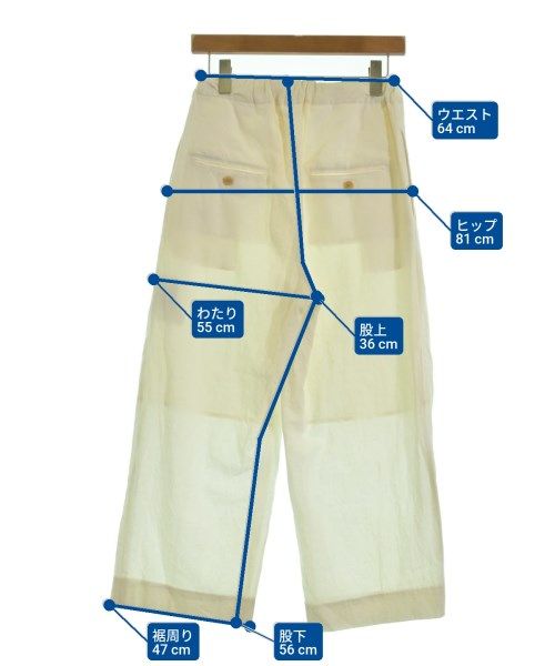 INSCRIRE スラックス レディース 古着 DECORATOM_COM_BR