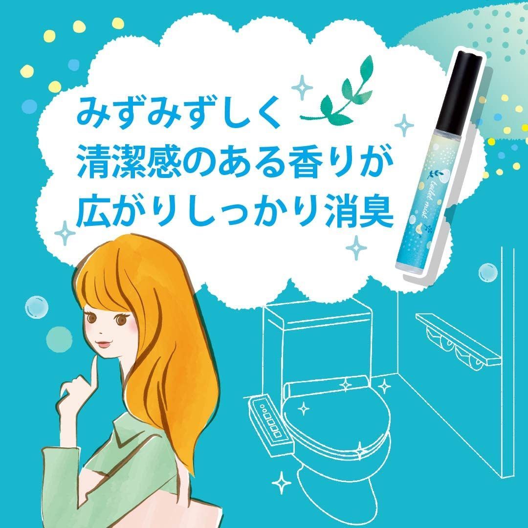 消臭力 トイレ用 携帯タイプ ミスト スプレー エアリーサボンの香り