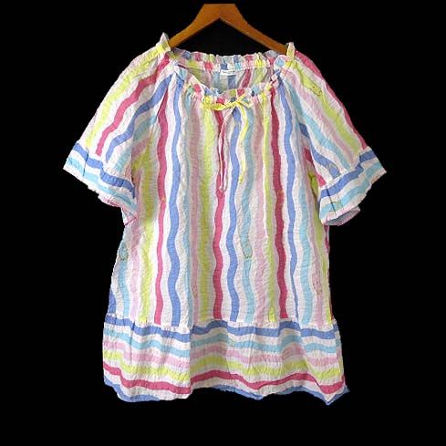 【美品】tsumori chisato SLEEP セットアップ ネイビー L tsumori chisato SLEEP / ツモリチサト スリープ （レディース