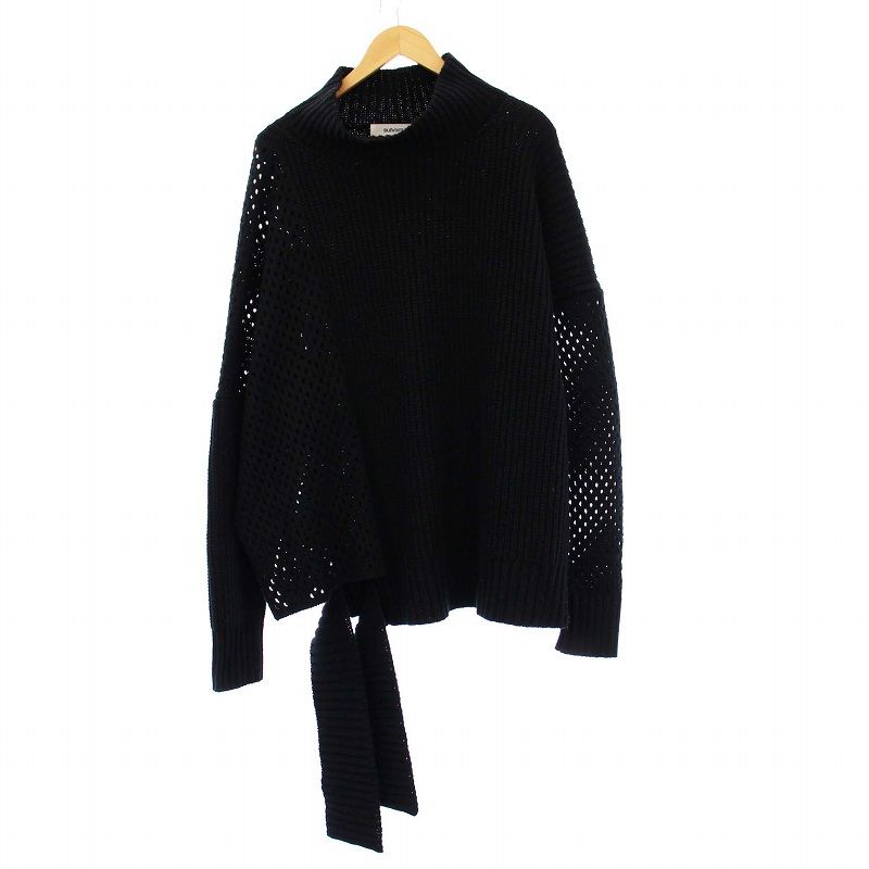 sulvam】アシンメトリーニット