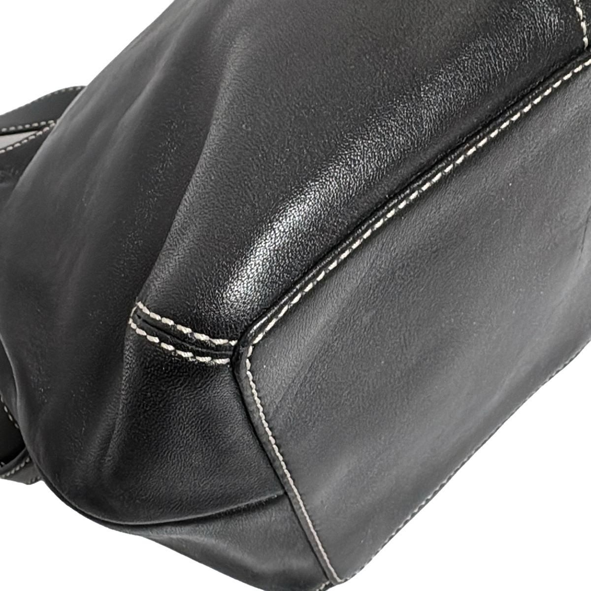 COACH(コーチ) ショルダーバッグ美品 - 9566 黒 レザー - メルカリ