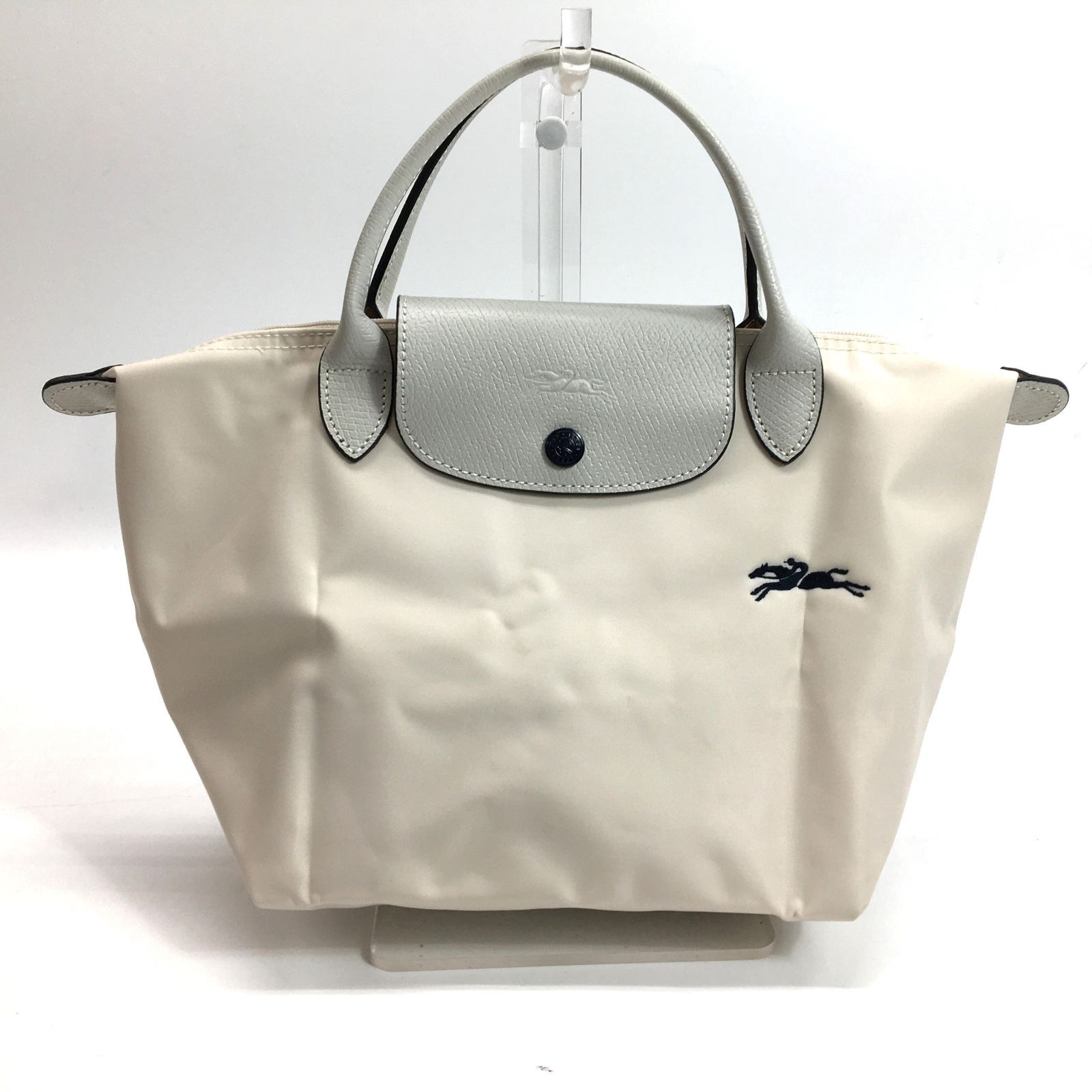 LONGCHAMP ロンシャン トートバッグ ハンドバッグ ル プリアージュ LE PLIAGE TYPE S MODELE DEPOSE ベージュ  アイボリー - メルカリ