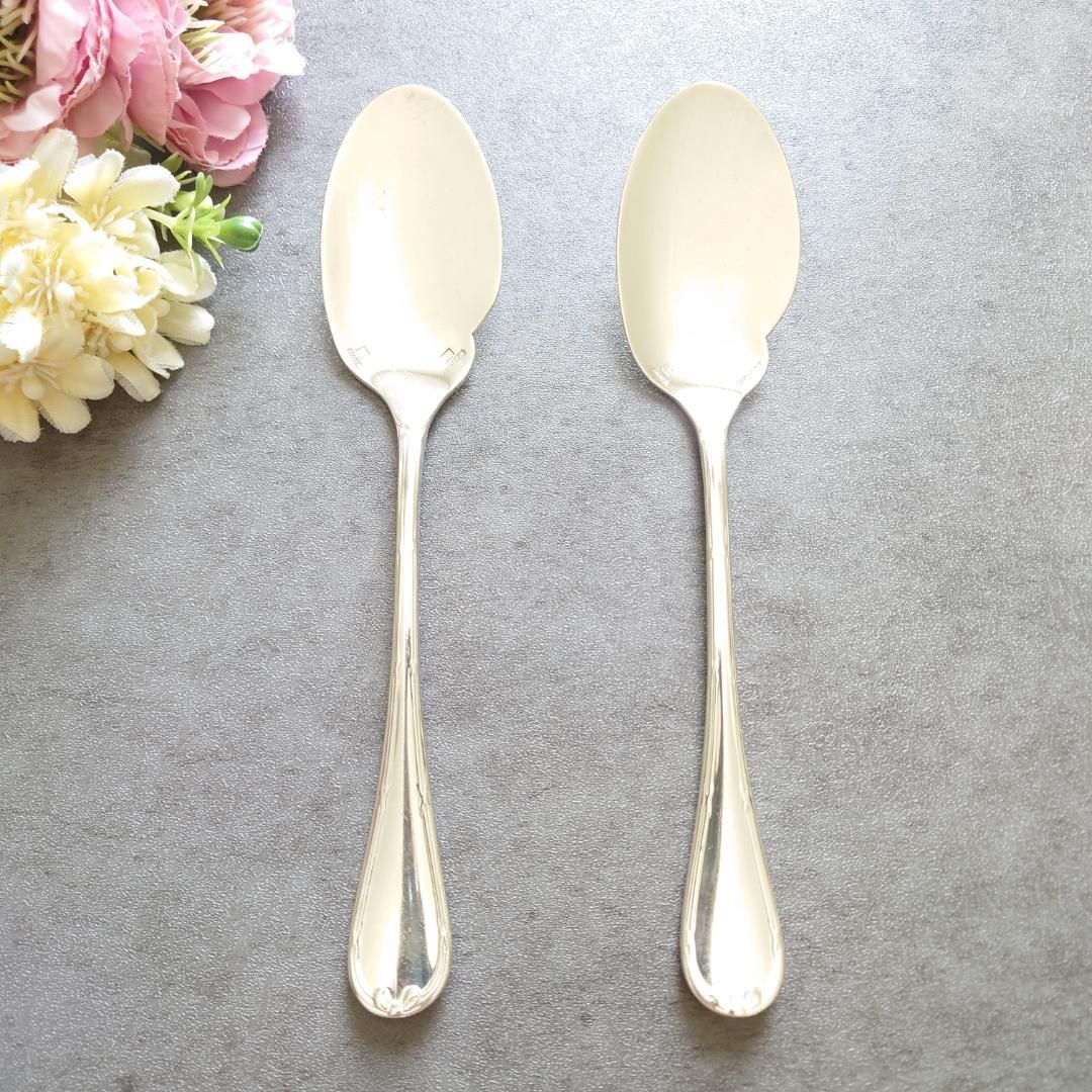 クリストフル リュバン ソーススプーン 2点