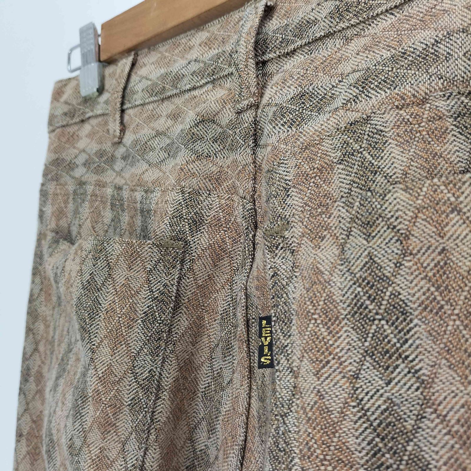 60s~70s Levis STA-PREST BIG E Pique Material | VOLAR