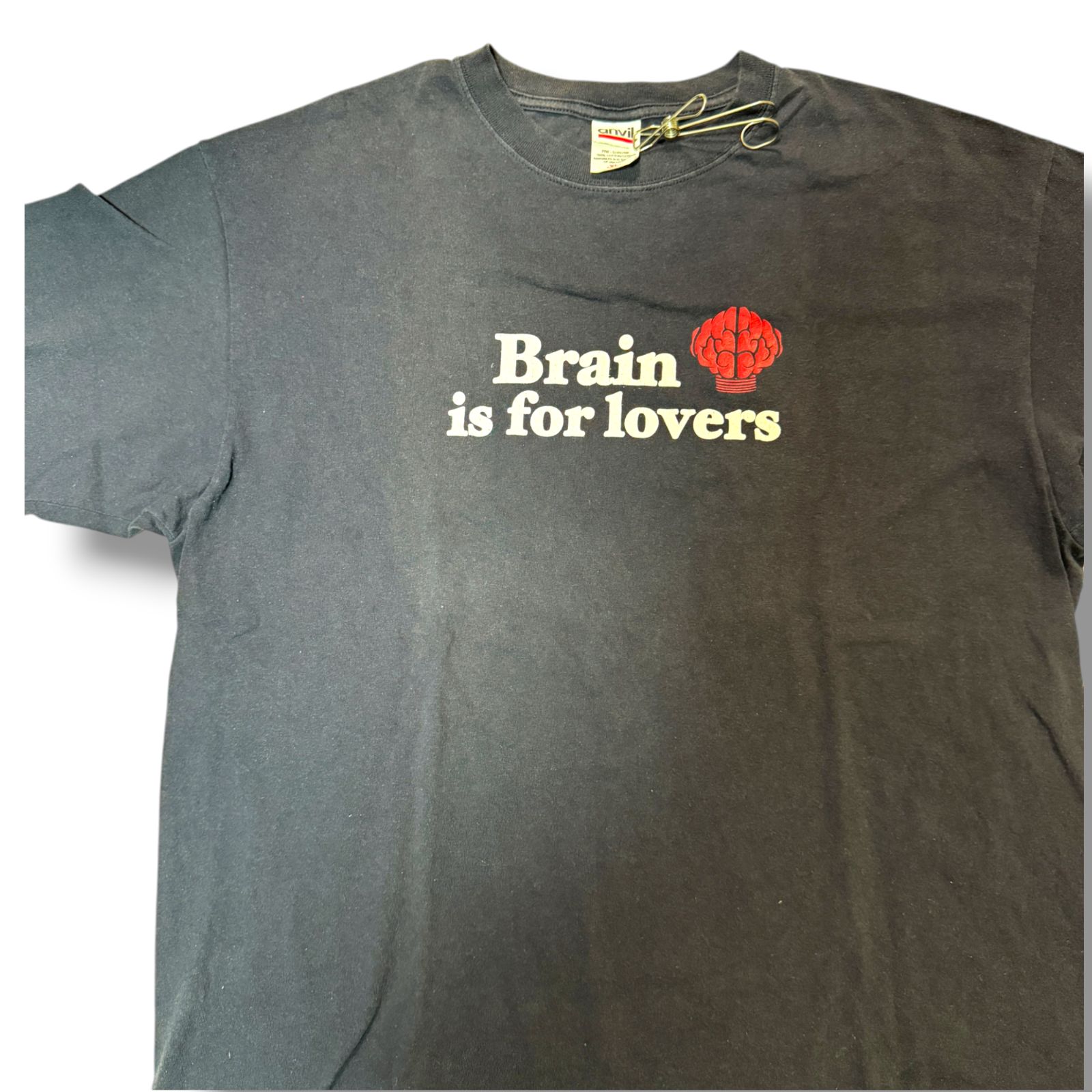 00s Y2K N.E.R.D brain is for lovers Tシャツ XL ラップTシャツ