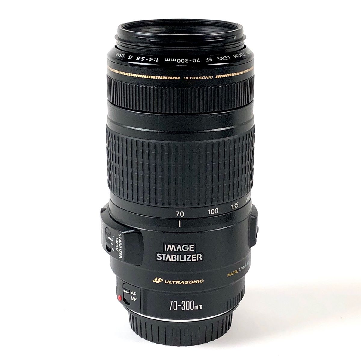 キヤノン Canon EF 70-300mm F4-5.6 IS USM 一眼カメラ用レンズ（オートフォーカス） 【】