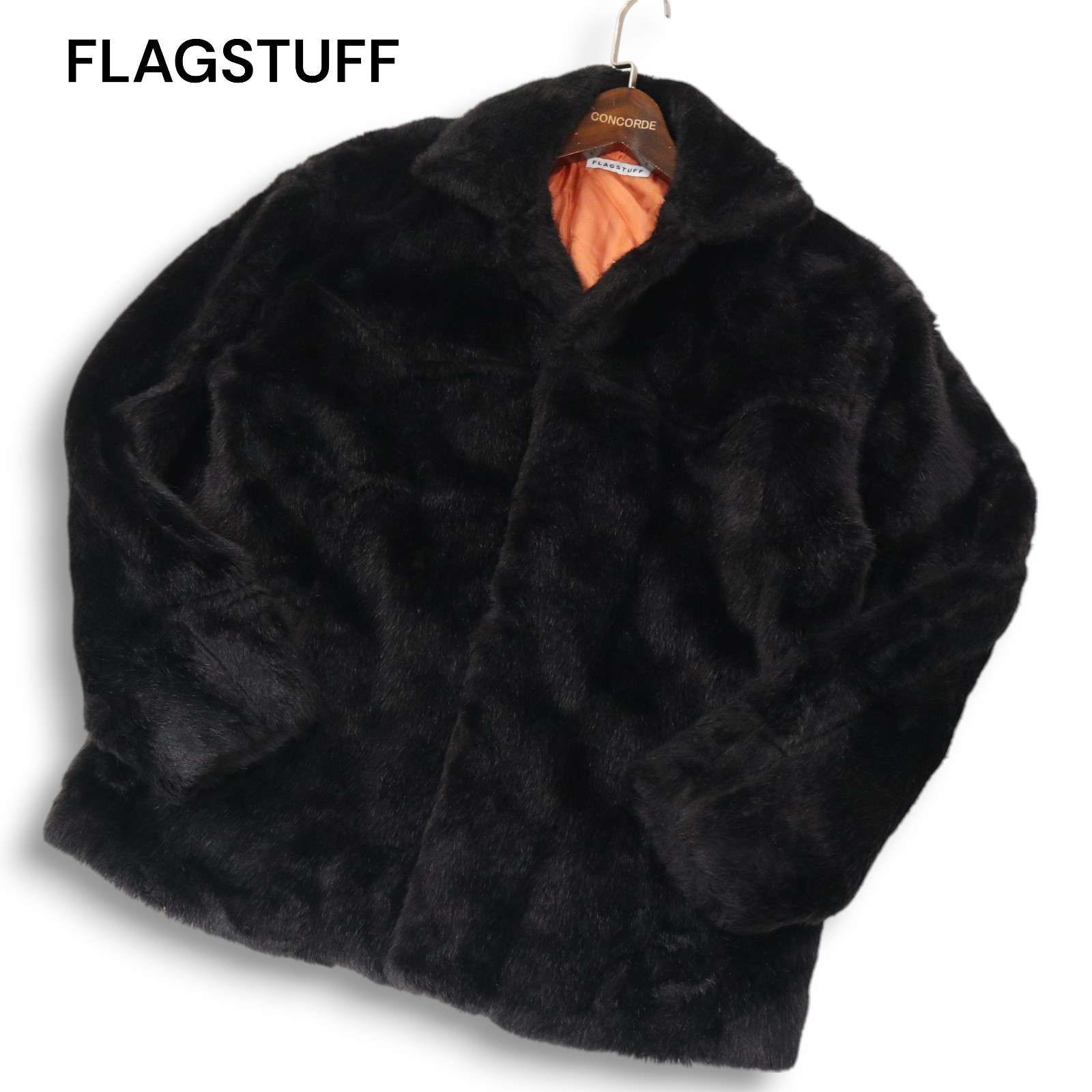 FLAGSTUFF フラッグスタッフ 秋冬☆ フェイクファー ジャケット FLAGSTUFF フラッグスタッフ 秋冬☆ フェイクファー ジャケット