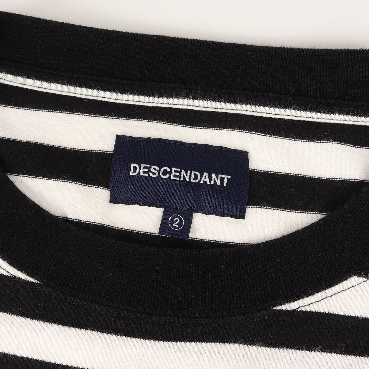 DESCENDANT ディセンダント Tシャツ サイズ:2 20SS 袖レイヤード 