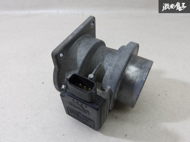 【実働外し】NISSAN 日産 純正 S14 シルビア SR20DET エアフロメーター エアフロ エアマス センサー 22680-69F01 AFH50-18A 即納 棚5-1
