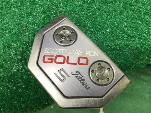 タイトリスト SCOTTY CAMERON GoLo 5 2015 33インチ パター PT スチール フレックスその他 メンズ 男性用 右利き 右用 Cランク ゴルフクラブ