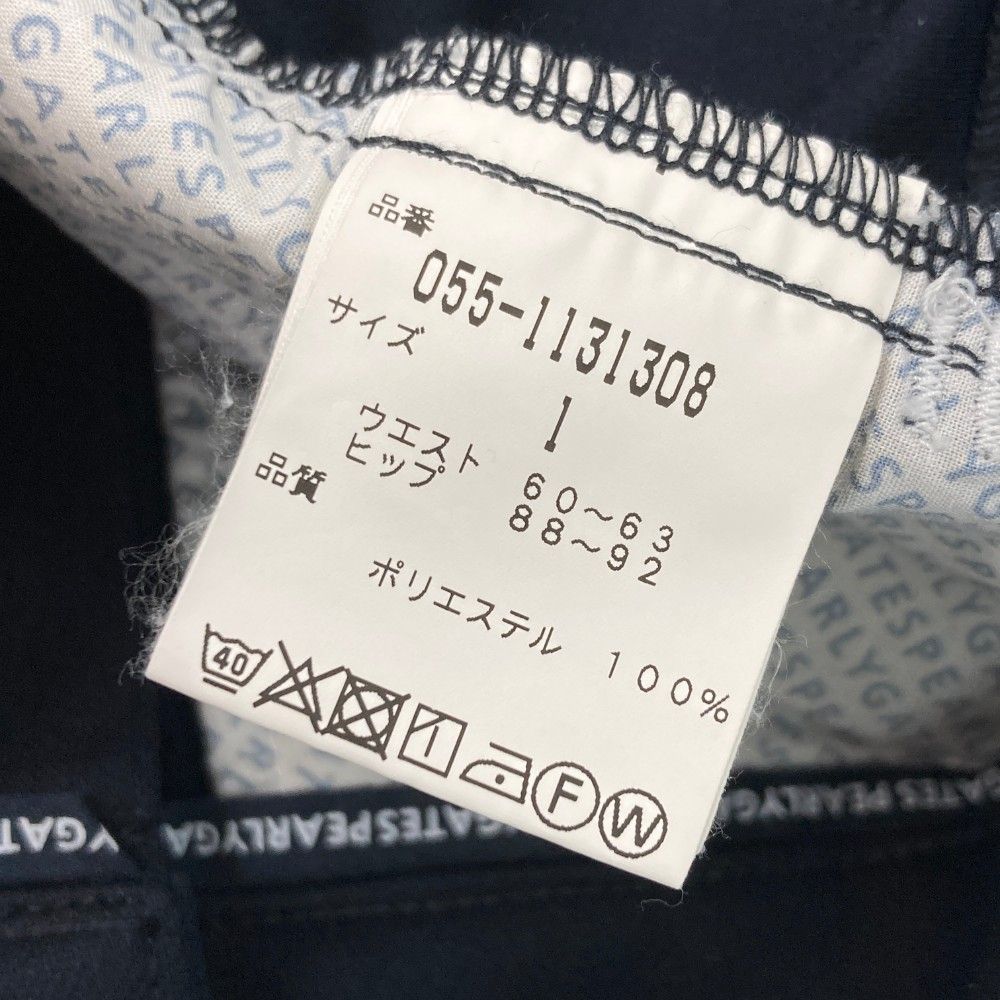 サイズ：1 PEARLY GATES パーリーゲイツ パンツ ネイビー系