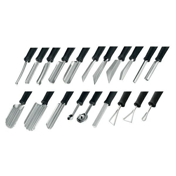 カービングセット アーティスト 20本組 トライアングル