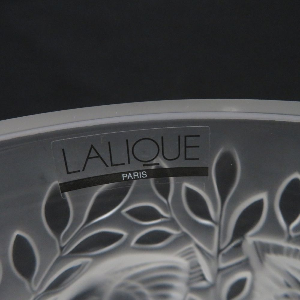 美品 LALIQUE ラリック エリザベス 花瓶 フラワーベース 花びん 花器