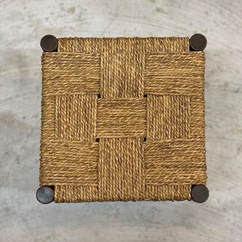 飛騨産業 キツツキ ペーパーコード スツール チェア 椅子 ビンテージ