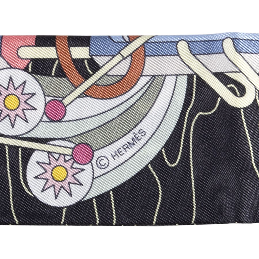 HERMES エルメス Hermes Scarf Odyssey エルメス スカーフ オデッセイ 2本セット 063707S 03 ツイリー 2022AW  スカーフ ブラック マルチカラー【中古】 - メルカリ