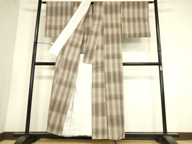上質な紬 単衣