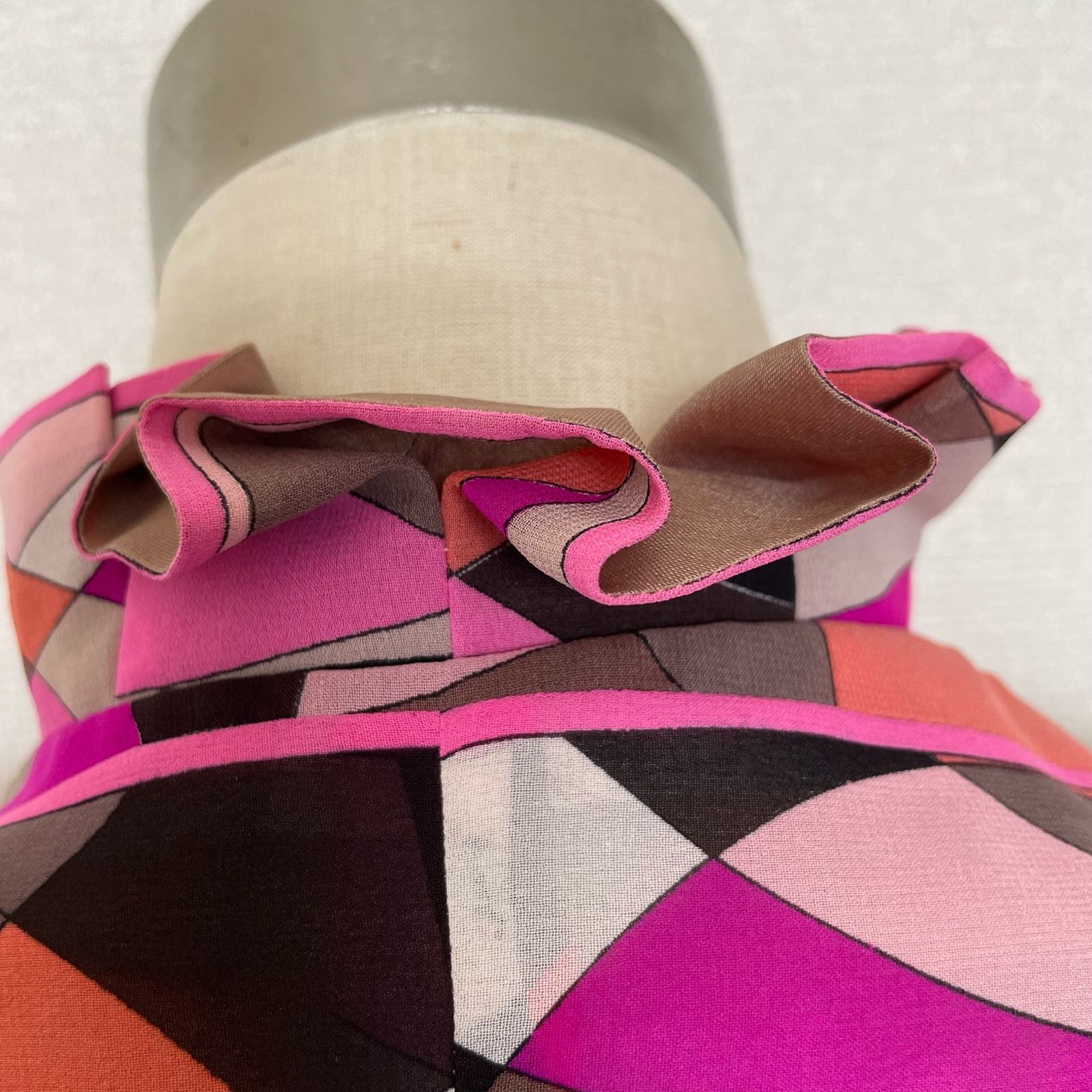 エミリオプッチ ヴィンテージ シルク ハイネック ロングスリーブ