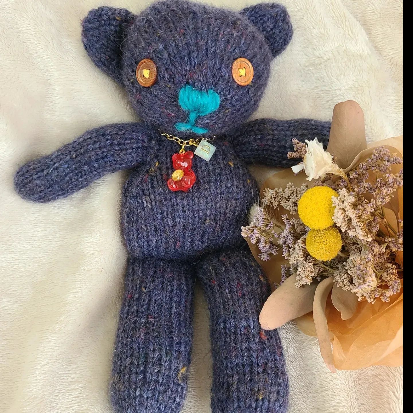 あみぐるみテディベア〈D.BEAR〉セミオーダー