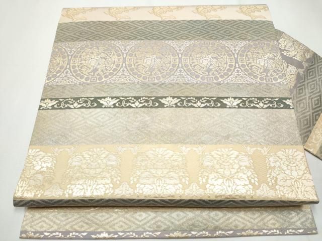 平和屋着物□極上 西陣 川島織物 九寸名古屋帯 くるみ割り人形 狩猟