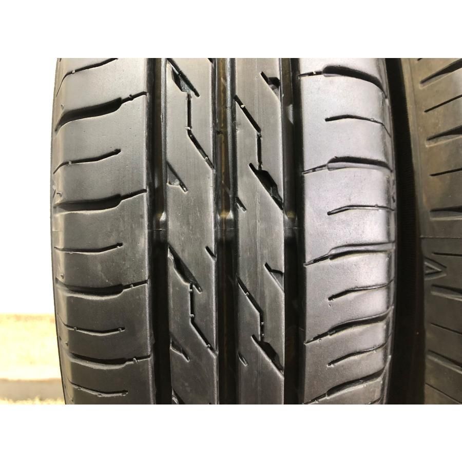 145/80R13 イエローハット エコファイン 2本 2021年製 3624 サマー