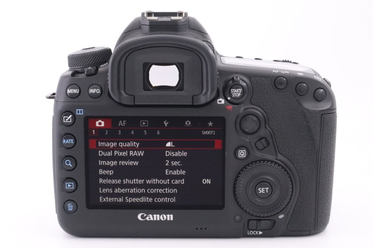 Canon EOS 5D Mark IV ブラックボディ キャノン キヤノン デジタル一眼