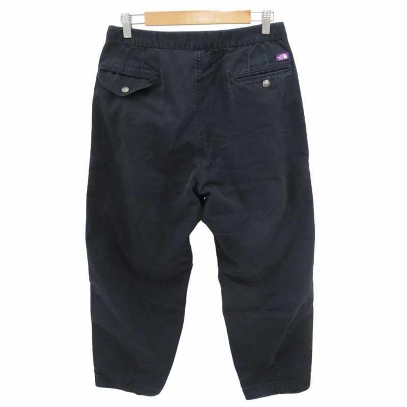 パープルレーベル 人気パンツ ブラック 30インチ ストレッチたツイルワイド THE NORTH FACE PURPLE LABEL(パープルレーベル) Stretch Twill