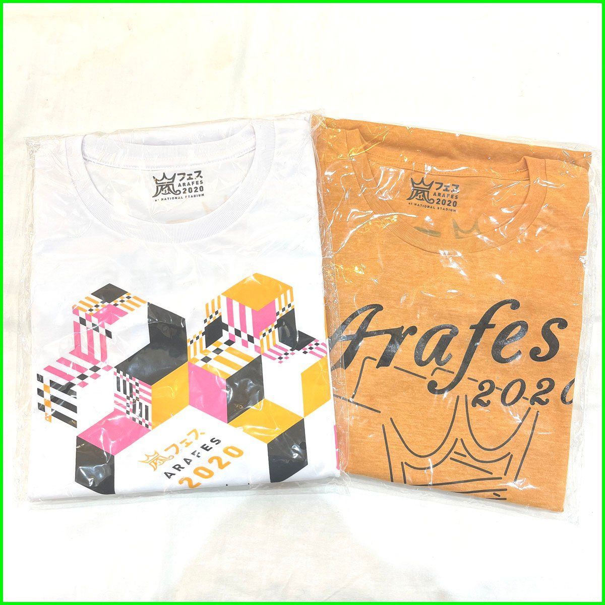 [新品未使用]　嵐　アラフェスグッズ　Tシャツ　フリーサイズ 新品未使用] 嵐 アラフェスグッズ Tシャツ フリーサイズ - メルカリ