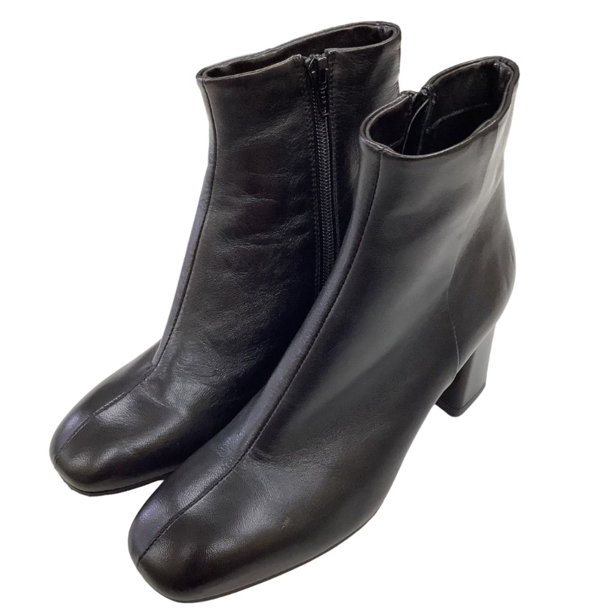 ♪♪FABIO RUSCONI ファビオ ルスコーニ レディース ショートブーツ SIZE37 23.5cm ブラック
