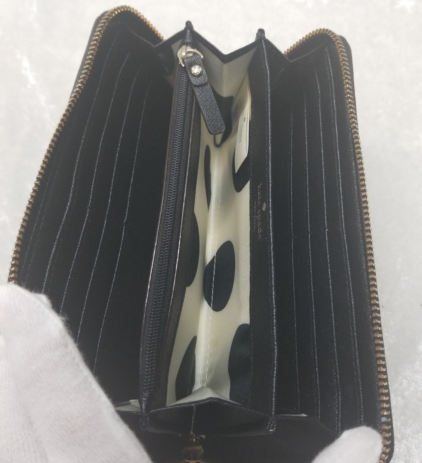 売り切りたいセール‼️美品‼️kate spade 黒長財布 kate spade NEW YORK 【並行輸入品】ケイトスペード KateSpade