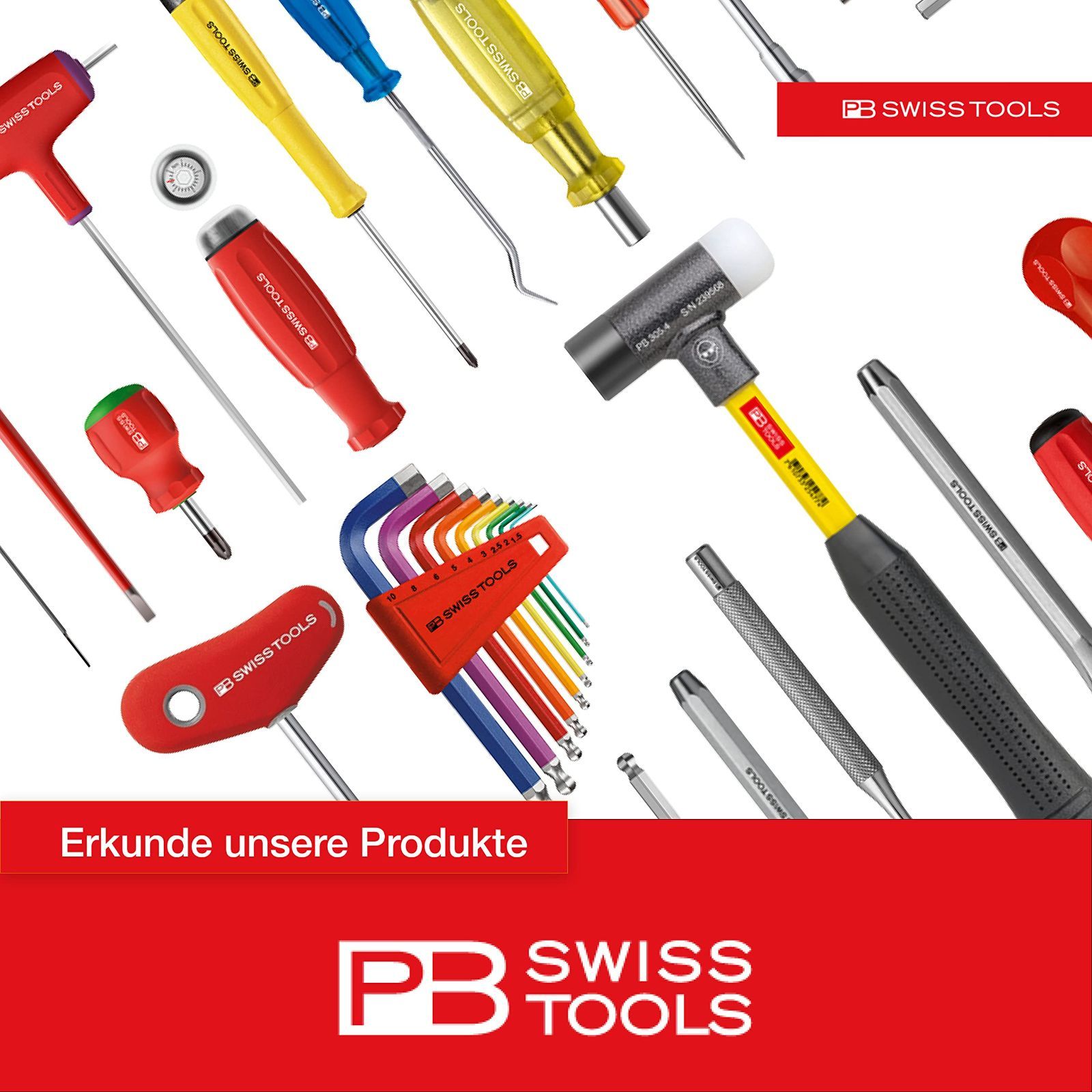 新着商品PB SWISS TOOLS マルチアングルレインボー六角レンチセット