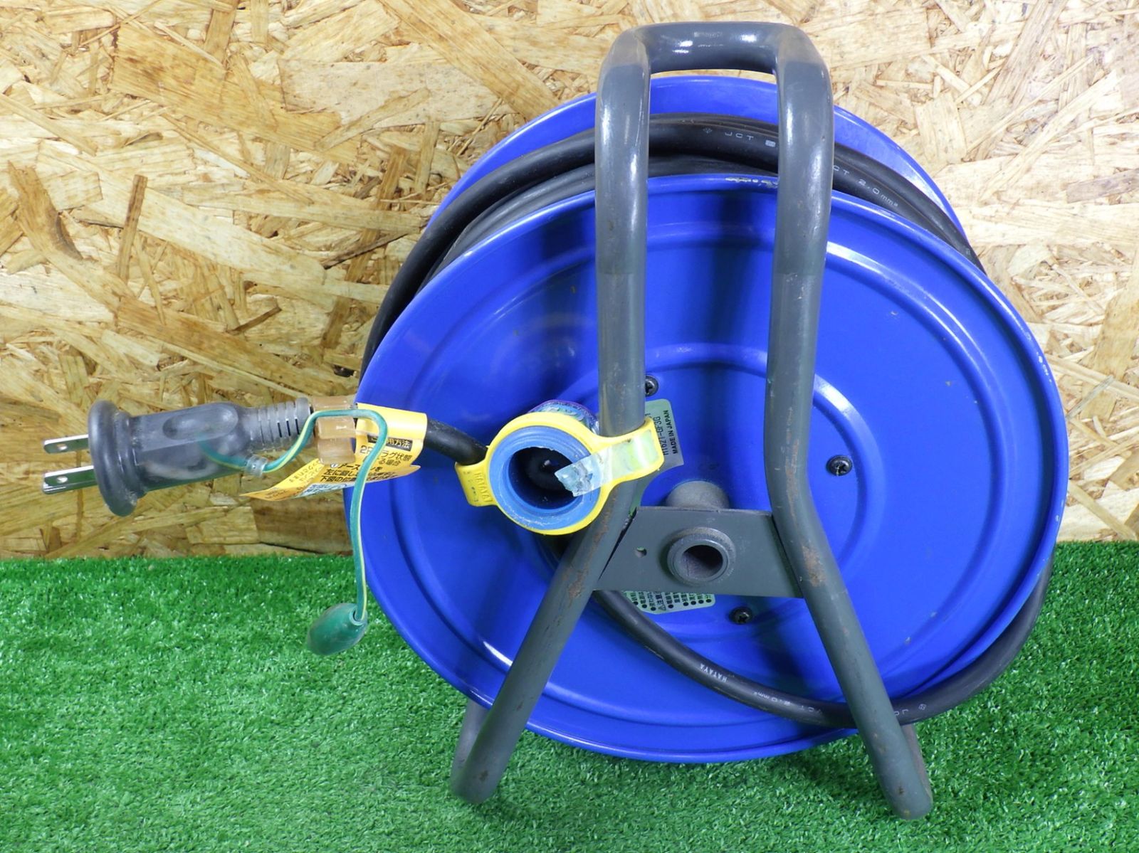 ＨＡＴＡＹＡ サンデーレインボー30m SG-30K 防雨キャップ付き ハタヤ サンデーレインボーリール 30m 屋外用 接地付