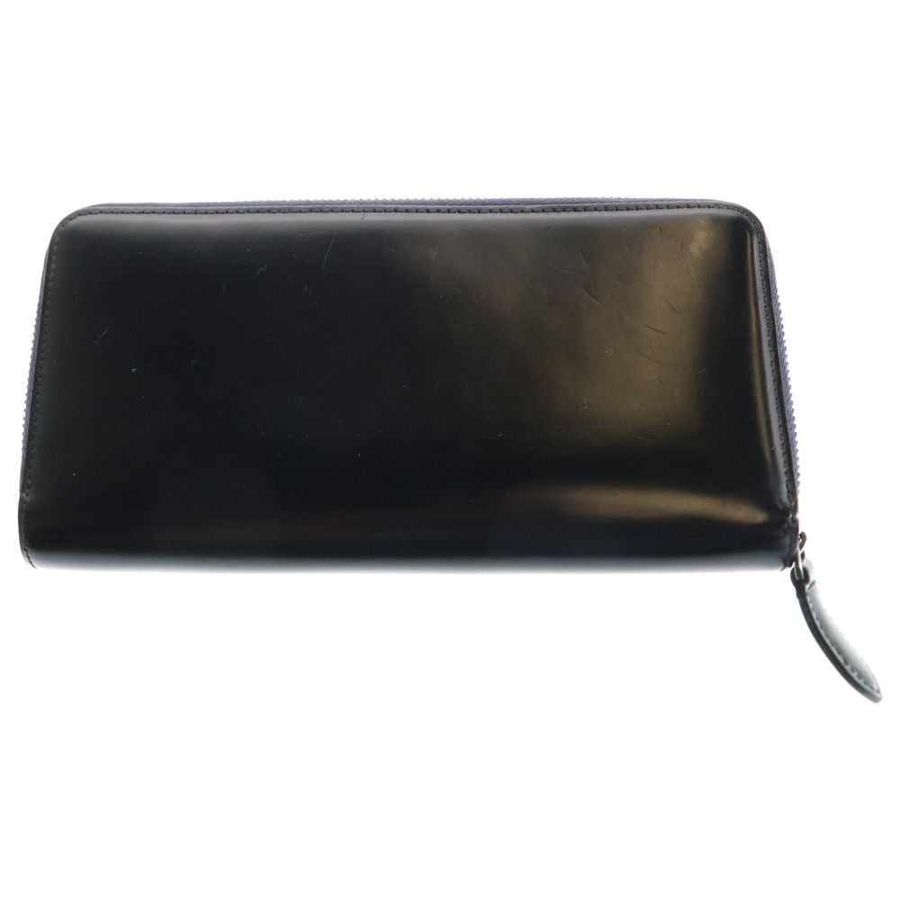 NO BRAND ノーブランド The Warmthcrafts-Manufacture ZIPPED LONG WALLET AA 01029 grbkG ジウォームスクラフツマニュファクチャー コードバン ジップロングウォレット 長財布