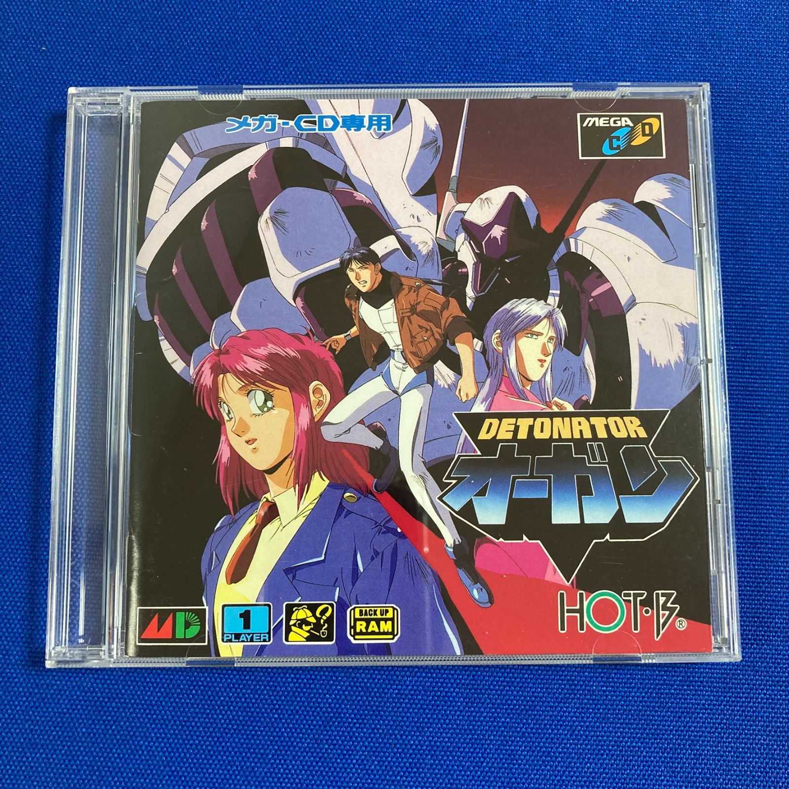 メガCD 専用 DETONATOR デトネイター・オーガン 取扱説明書付き