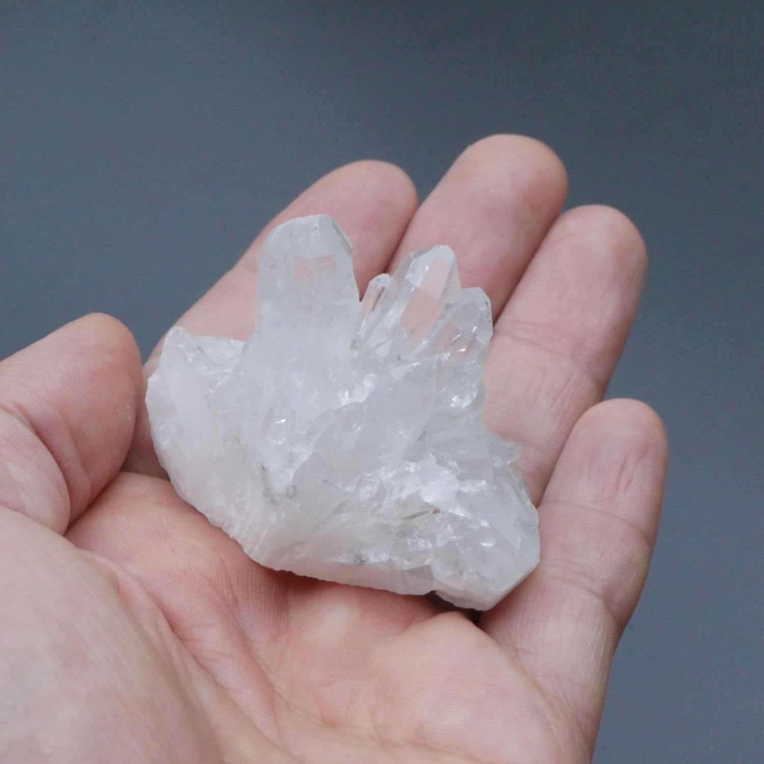 水晶クラスター　菊花水晶　中国　四川省産 1点物】希少！菊花水晶☆浄化・インテリア☆中国四川省産/天然