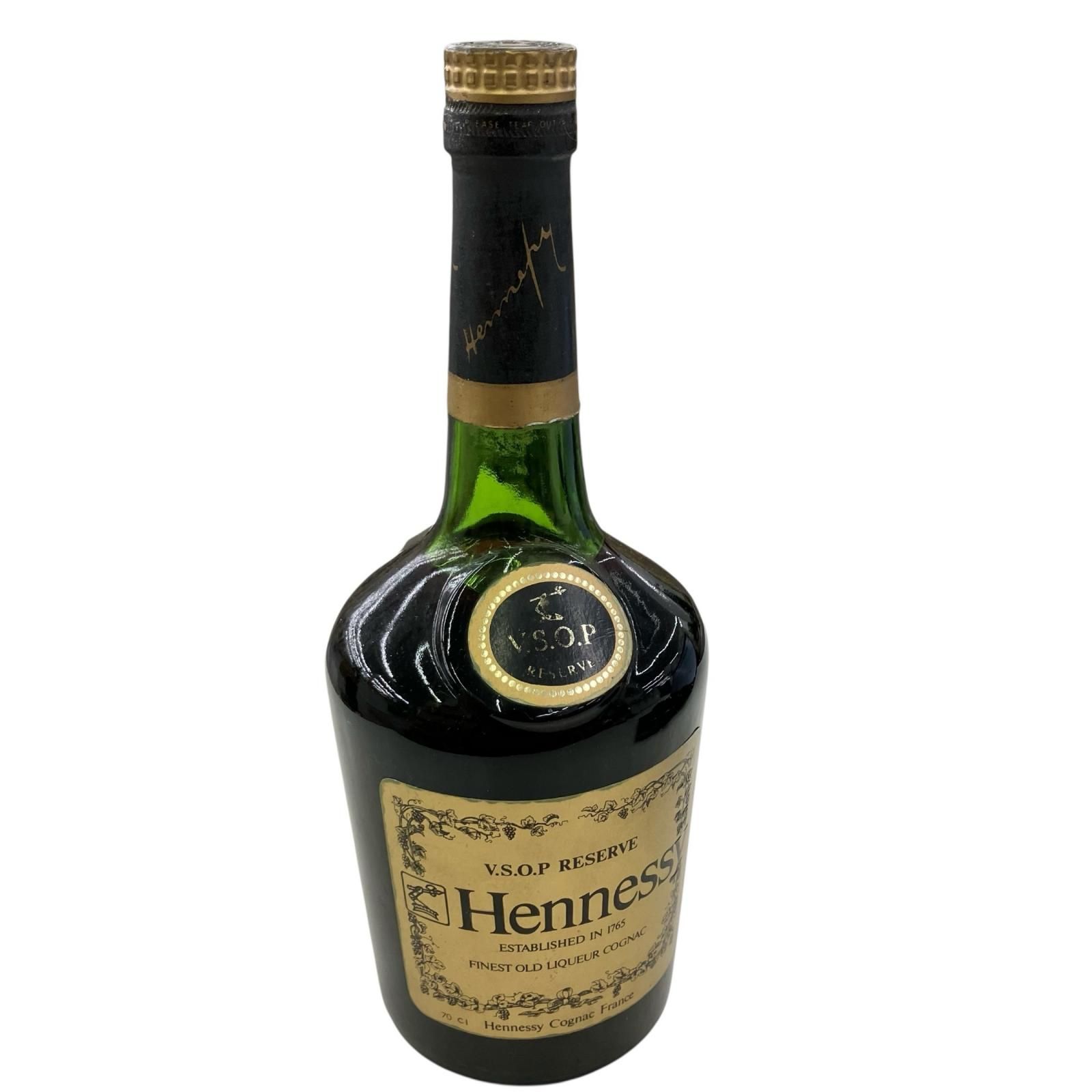 【未開栓 】古酒 ブランデー特級　ヘネシー　Hennessy VSOP Fine Champagne COGNAC 700ml 箱付　オールドボトル 古酒 Hennessy VSOP ブランデー 特級 表記700ml 未開栓② ヘネシー