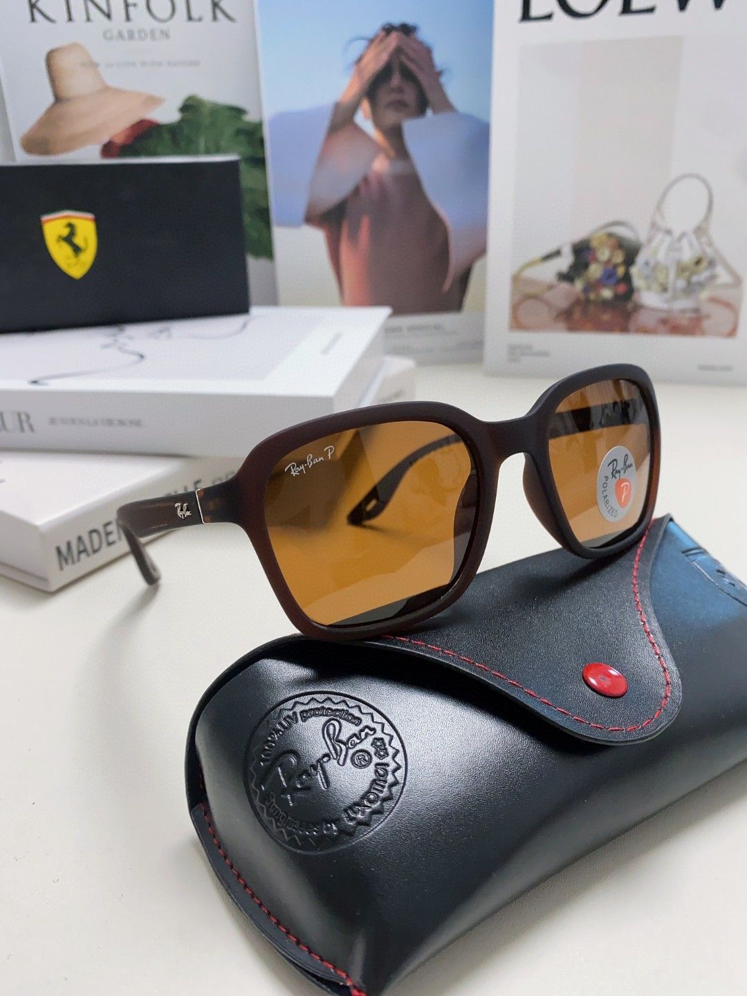 Ray Ban レイバン×フェラーリ サングラス RB4343-2