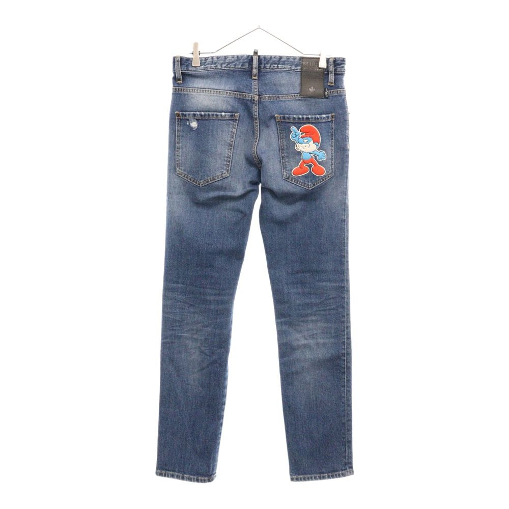 DSQUARED2 (ディースクエアード) 23SS ×THE SMURF SKATER JEAN