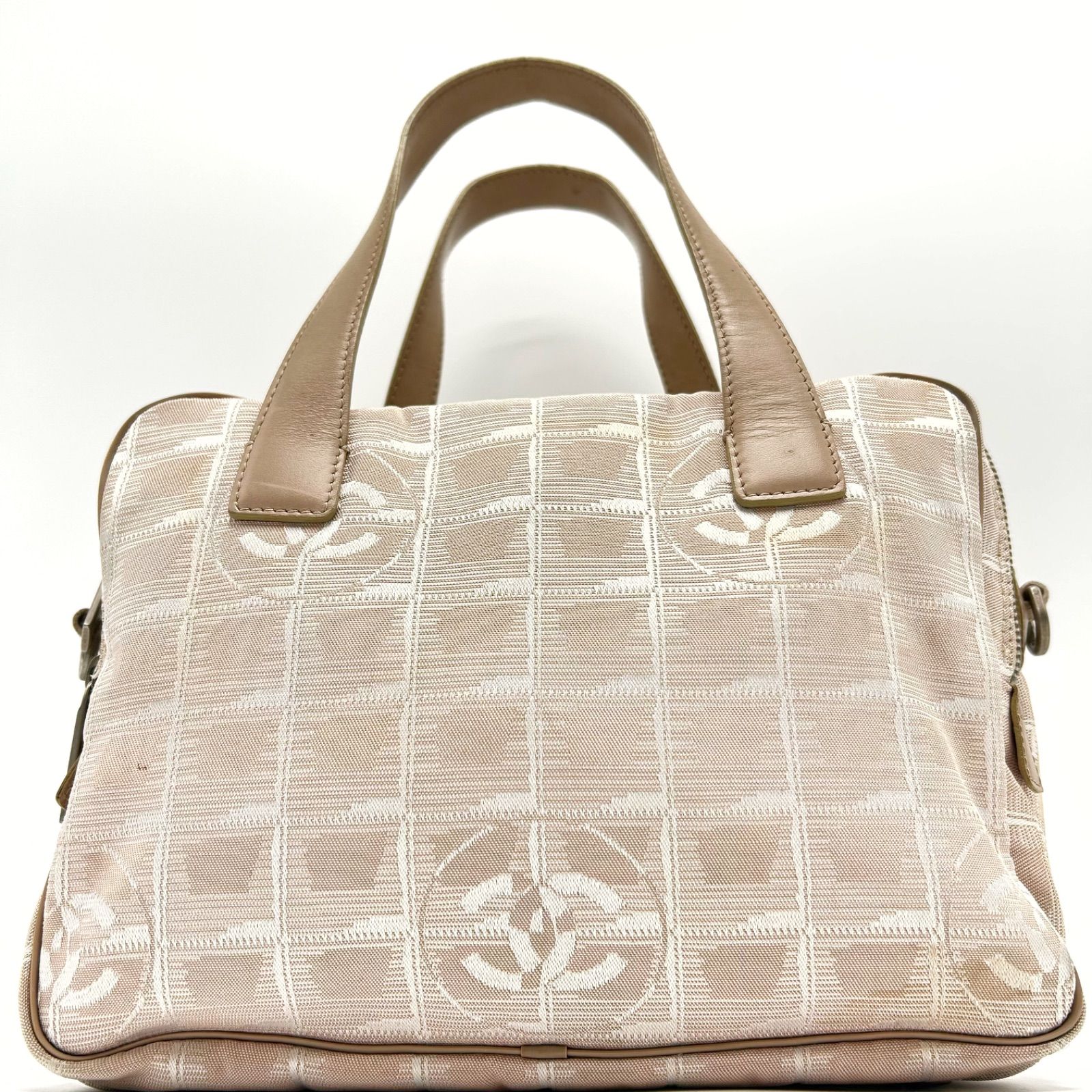 美品 CHANEL シャネル ニュートラベルライン ハンドバッグ ショルダー 
