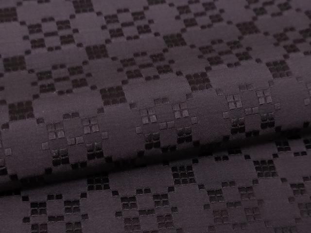 平和屋本店□極上 花織 紬 色無地 紫紺色 逸品 DZAA6037kh5 - メルカリ