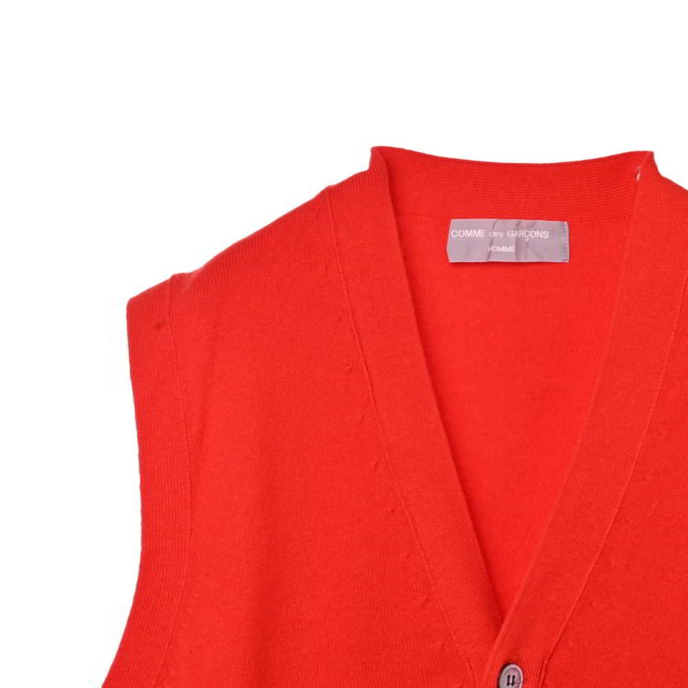 COMME des GARCONS HOMME AD1990 ウール混 ニット ベスト - メルカリ