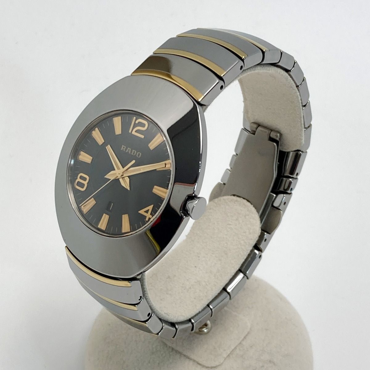 RADO ラドー オベーション デイト 152.0493.3 ブラック クォーツ RADO ラドー オベーション デイト 152.0493.3 ブラック クォーツ