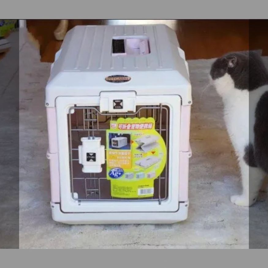ペット外出箱折りたたみ犬ケージ猫ケージ携帯犬犬猫託送箱折りたたみ箱