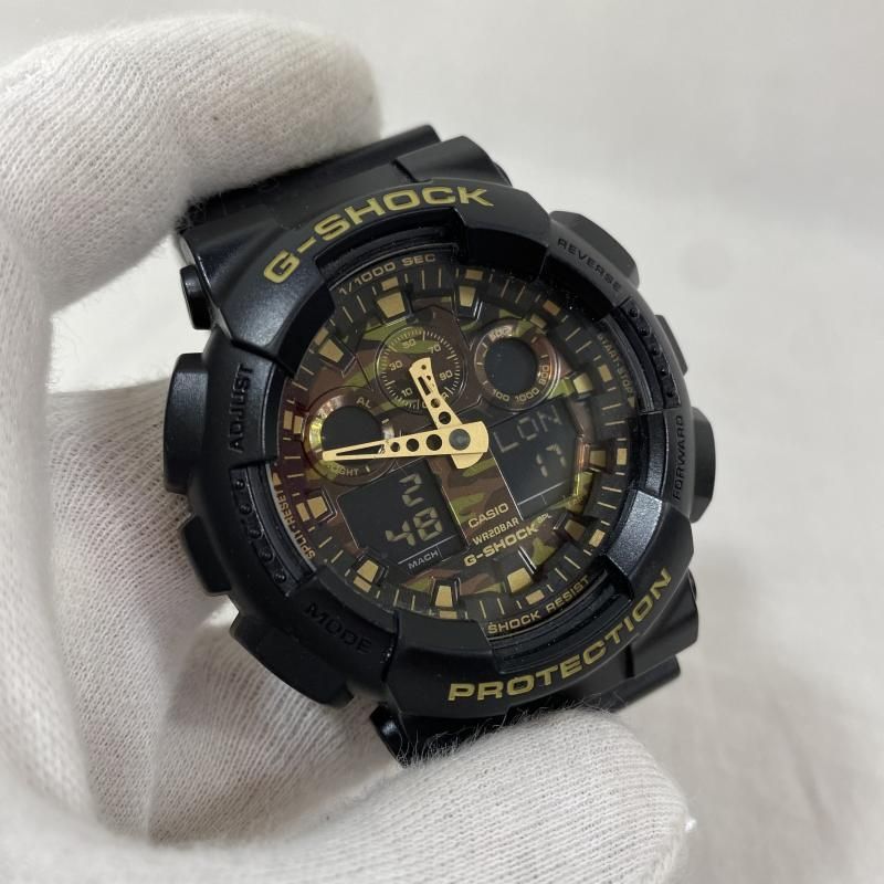 CASIO / G-SHOCK / GA-100CF-1A9JF / GA-100 SERIES / カモフラージュダイアルシリーズ / 耐磁時計 /  迷彩 - メルカリ