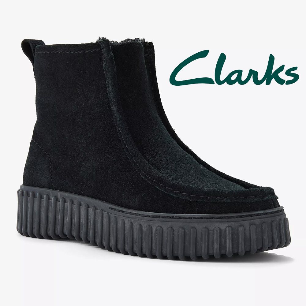 【正規品取扱店･新品】clarks ブーツ レディース トーヒールコージー 26182910 クラークス 2025秋冬 TORHILL COZY