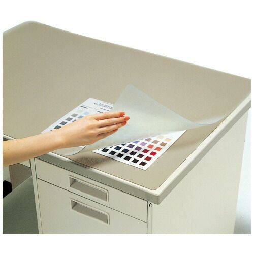 デスクマット軟質Ｗ 再生オレフィン ツヤ消し 下敷き付き １４７デスク用 ﾏ 647 M コクヨ