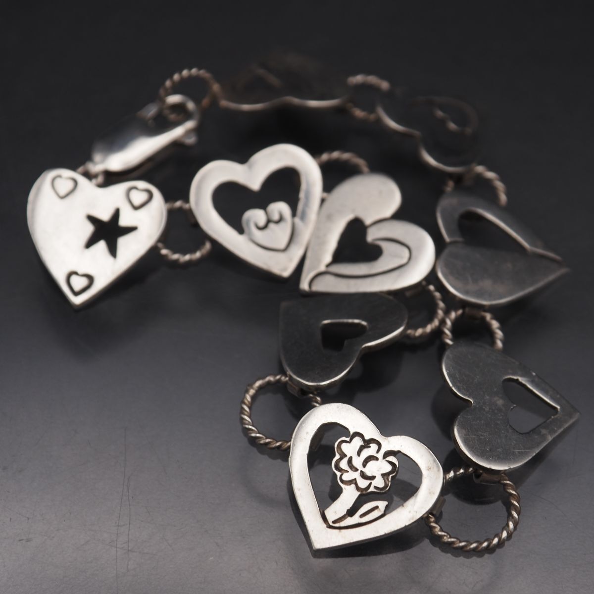 ハート型リンク ブレスレット k10刻印 楽天市場】世界に一つ ゴールド プレート ネーム ブレスレット