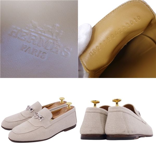 エルメス HERMES ローファー モカシン Irving アーヴィング メドー