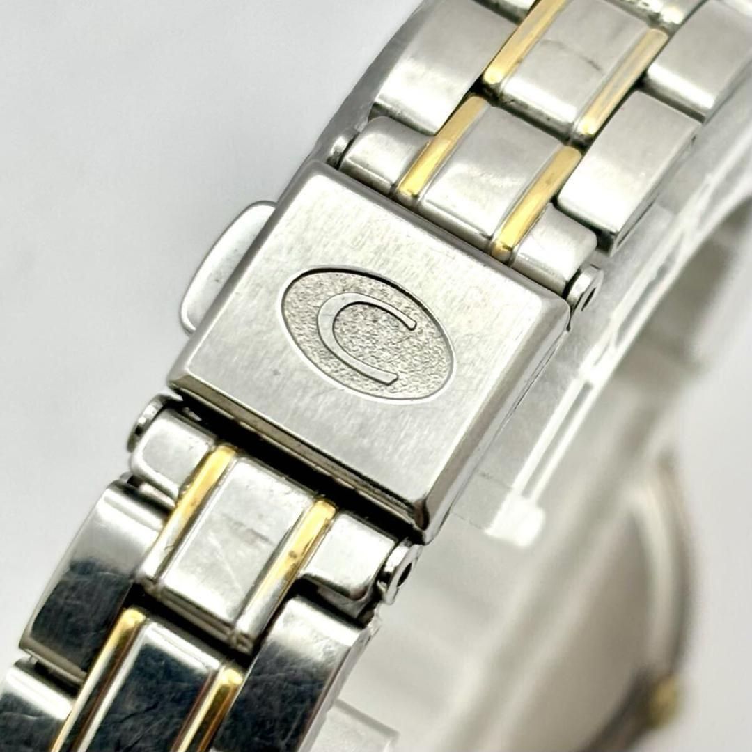 新品電池】 SEIKO CREO ローマン デイト レディース 腕時計 ドレス 