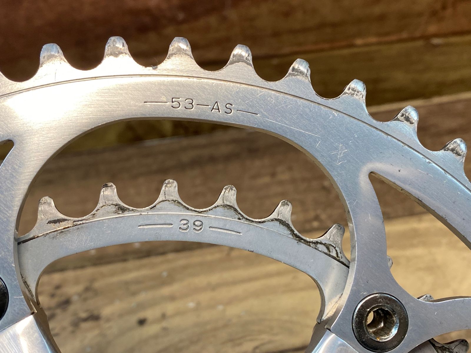 パーツ Campagnolo Record 170mm 53-39t カンパニョーロ CAMPAGNOLO レコード RECORD 10速 コンポセット FD RD
